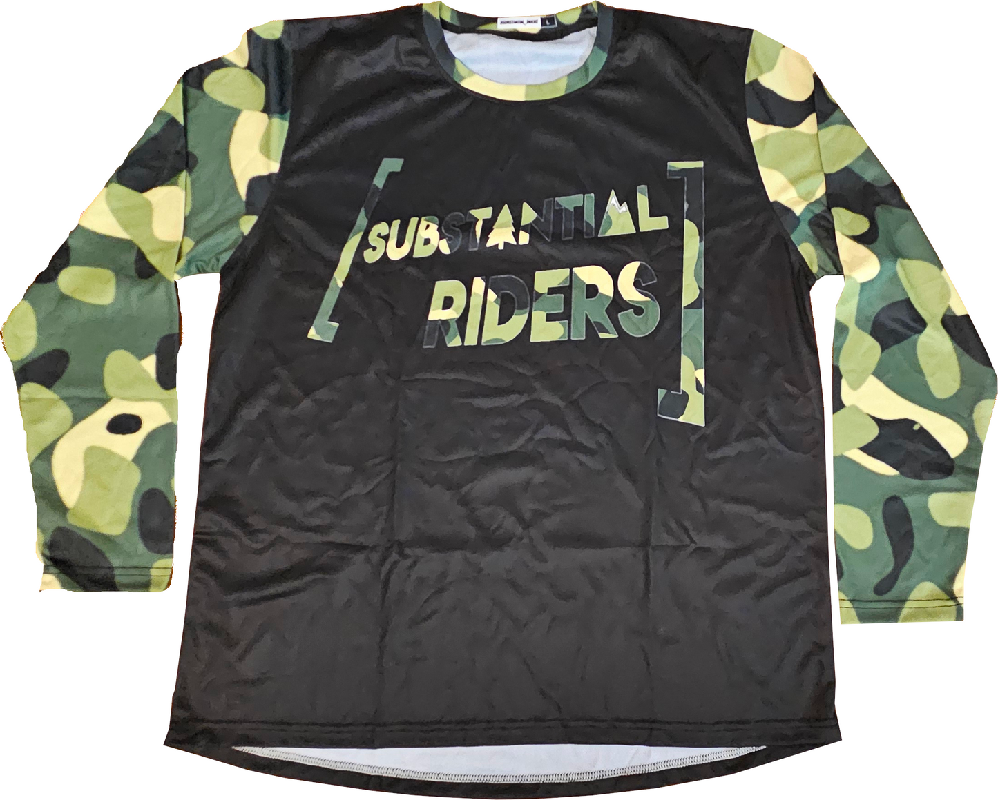 Forest Camo Long Sleeve MTB Jersey